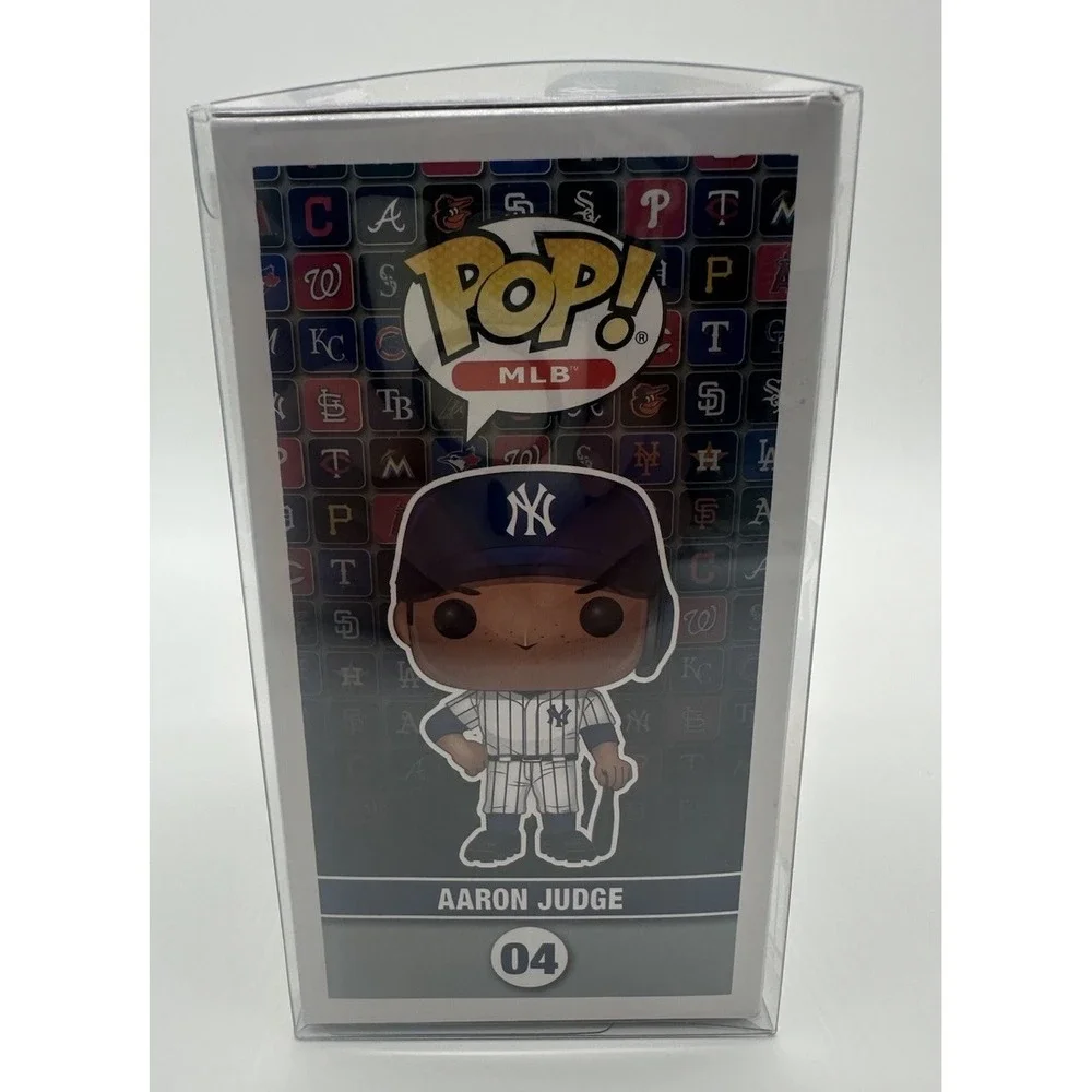 FUNKO POP! MLB AARON JUDGE NEW YORK YANKEES VINYL FIGURE #04 BRAND NEW W/CASE